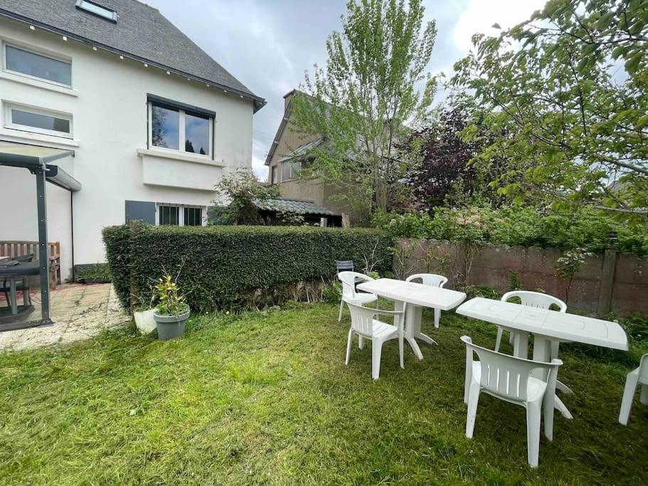 Maison Spacieuse Avec Jardin Et Salle De Sport Saint-Brieuc Exterior photo